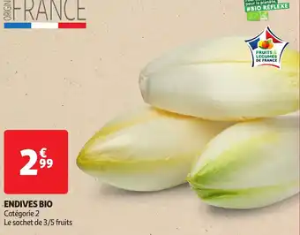 Auchan Endives bio offre