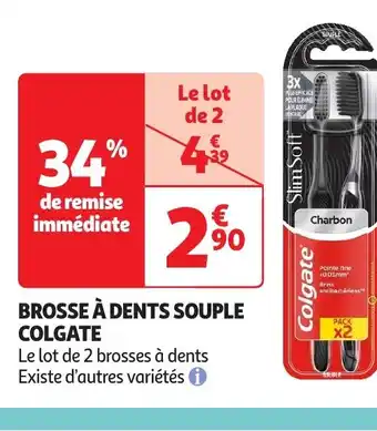 Auchan COLGATE Brosse à dents souple offre