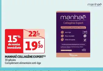 Auchan Manhaé collagène expert offre