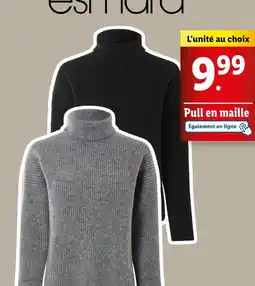 Lidl esmara Pull en maille offre