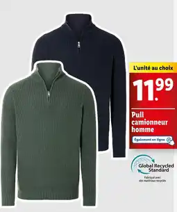 Lidl Pull camionneur homme offre