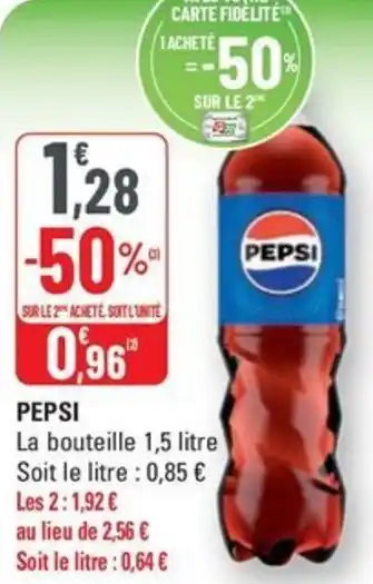 G20 Pepsi offre