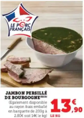 U Express Jambon persillé de bourgogne offre