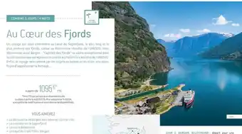 Salaün Holidays Au coeur des fjords offre