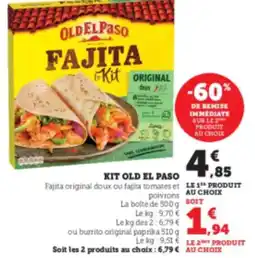 U Express OLD EL PASO Kit offre