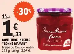 E.Leclerc "BONNE MAMAN" Confiture intense offre