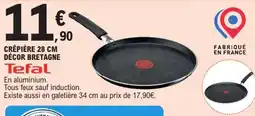 E.Leclerc EFAL Crêpière décor bretagne offre