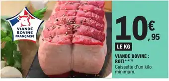 E.Leclerc Viande bovine : roti offre