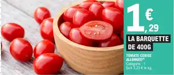 E.Leclerc Tomate cerise allongée offre