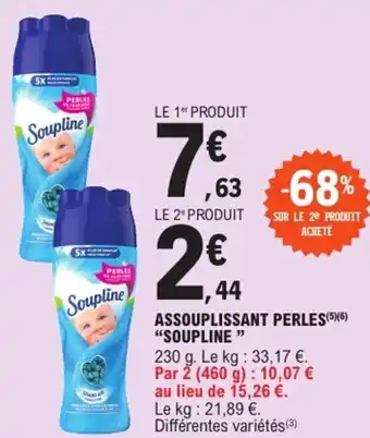 E.Leclerc "SOUPLINE" Assouplissant perles offre