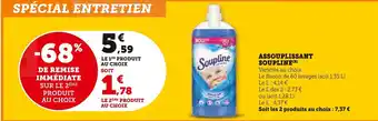 Super U SOUPLINE Assouplissant offre