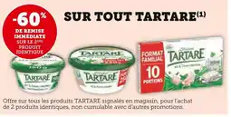 Super U TARTARE Sur tout offre