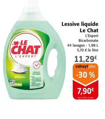 Colruyt LE CHAT Lessive liquide offre