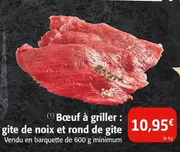 Colruyt Bœuf à griller : gîte de noix et rond de gîte offre