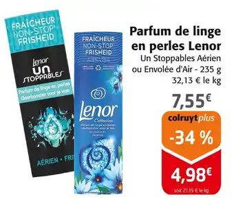 Colruyt LENOR Parfum de linge en perles offre