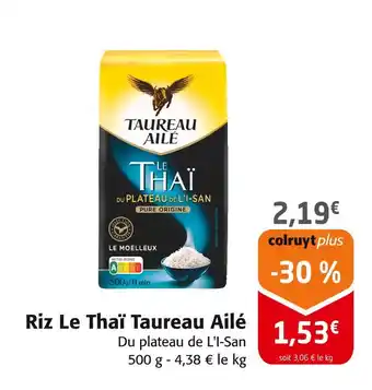 Colruyt TAUREAU AILE Riz Le Thaï offre
