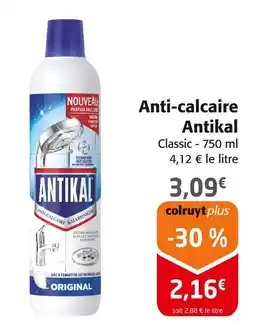 Colruyt Antikal Anti-calcaire offre