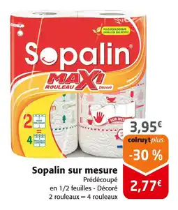 Colruyt Sopalin Sopalin sur mesure offre