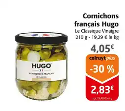 Colruyt HUGO Cornichons français offre