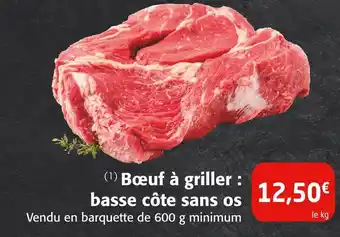 Colruyt Bœuf à griller : basse côte sans os offre