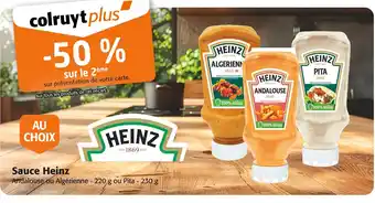 Colruyt Heinz Sauce offre