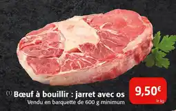 Colruyt Bœuf à bouillir : jarret avec os offre