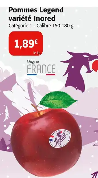 Colruyt Pommes Legend variété Inored offre