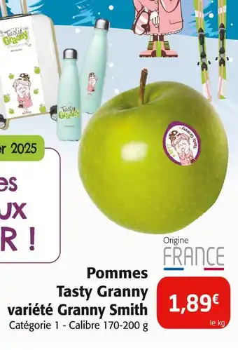 Colruyt Pommes Tasty Granny variété Granny Smith offre