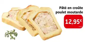 Colruyt Pâté en croûte poulet moutarde offre