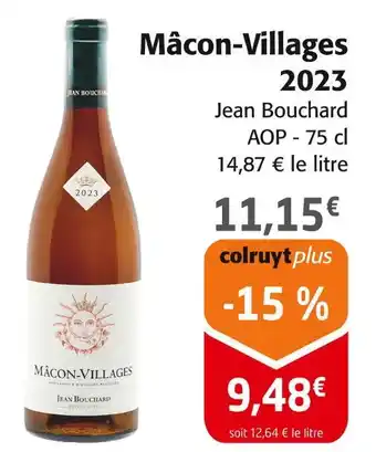 Colruyt Mâcon-Villages 2023 offre