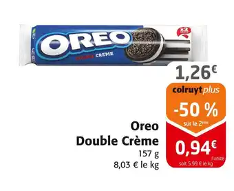 Colruyt Oreo Oreo Double Crème offre