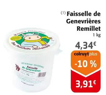 Colruyt Faisselle de Genevrières Remillet offre