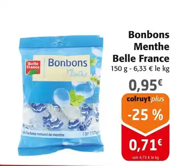 Colruyt BELLE FRANCE Bonbons menthe offre