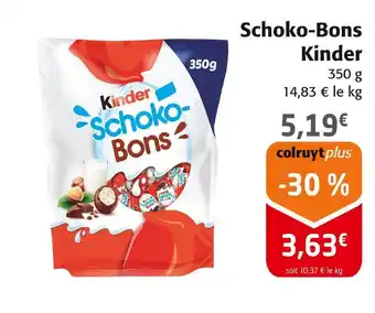 Colruyt Kinder Schoko-Bons offre