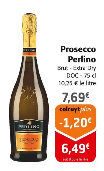 Colruyt PERLINO Prosecco Perlino offre