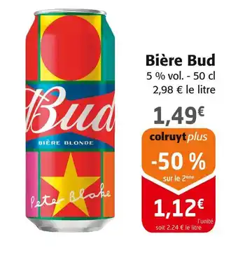 Colruyt Bud Bière offre