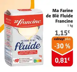 Colruyt Francine Ma Farine de Blé Fluide offre