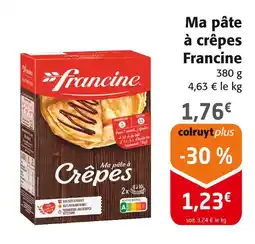 Colruyt FRANCINE Ma pâte à crêpes offre