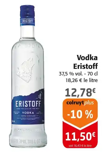 Colruyt ERISTOFF Vodka offre