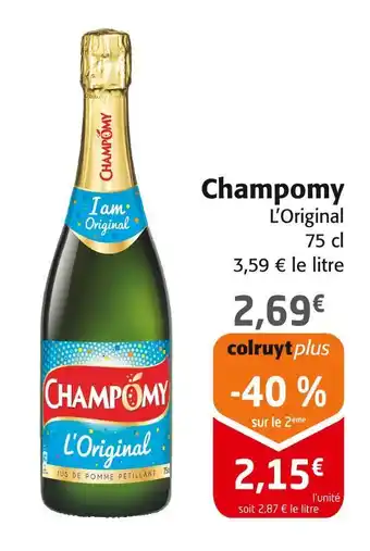 Colruyt Champomy offre