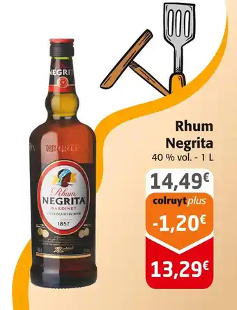 Colruyt Negrita Rhum offre