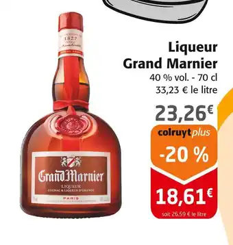 Colruyt GRAND MARNIER Liqueur offre