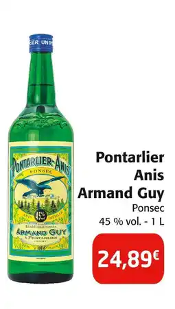 Colruyt ARMAND GUY Pontarlier anis offre