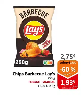 Colruyt Lay's Chips Barbecue offre