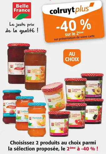 Colruyt BELLE FRANCE Confiture offre