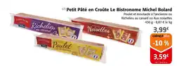 Colruyt MICHEL BOLARD (2) petit pâté en croûte le bistronome offre