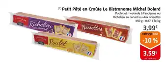 Colruyt MICHEL BOLARD (2) petit pâté en croûte le bistronome offre