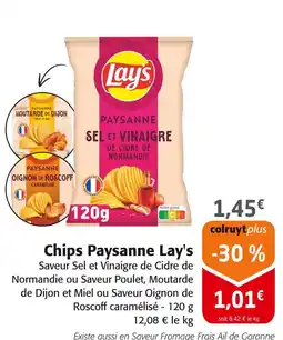 Colruyt Lay's Chips Paysanne offre