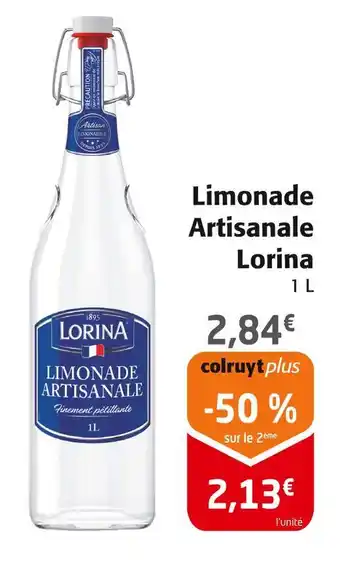 Colruyt LORINA Limonade artisanale offre