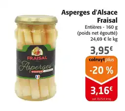 Colruyt FRAISAL Asperges d'Alsace offre